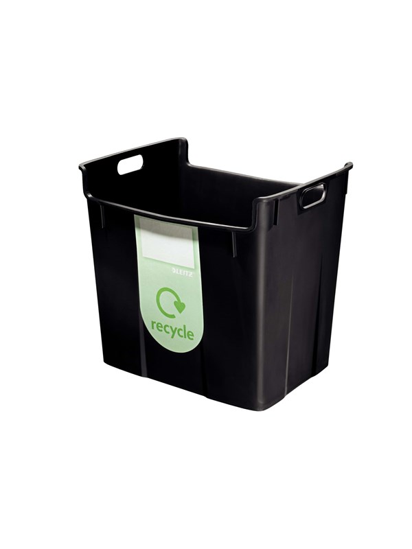 Produktfoto för Papperskorg Leitz Basko 40 ltr. svart