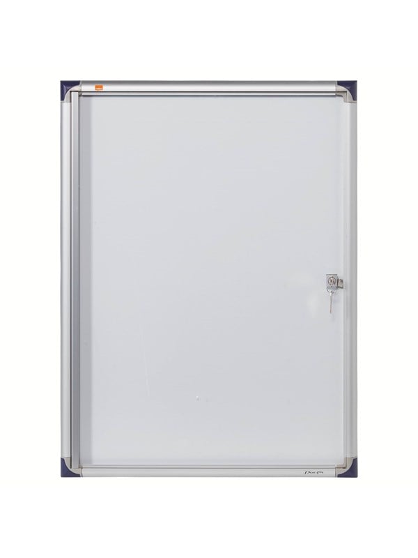 Produktfoto för Nobo Glasskåp extra tunt magnetisk 4xA4