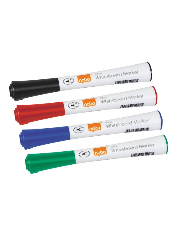 Nobo WB penna Glide  Fine sorterad 4/fp