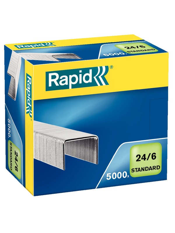 Rapid Häftklammer Standard 24/6 gal.5000