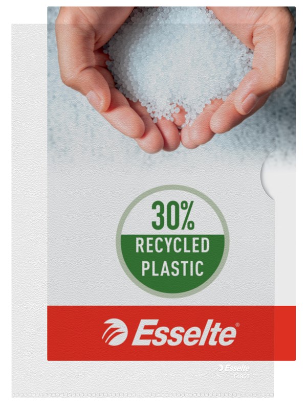 Esselte Quality Mapp A5, 30% pre-consumer återvunnen plast