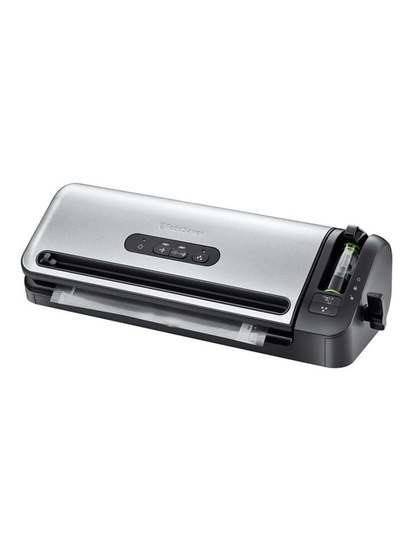Produktfoto för FoodSaver FFS017X, Svart, Rostfritt stål, Vac seal, Knappar, Rotations-, 120 W, 464 mm, 165 mm