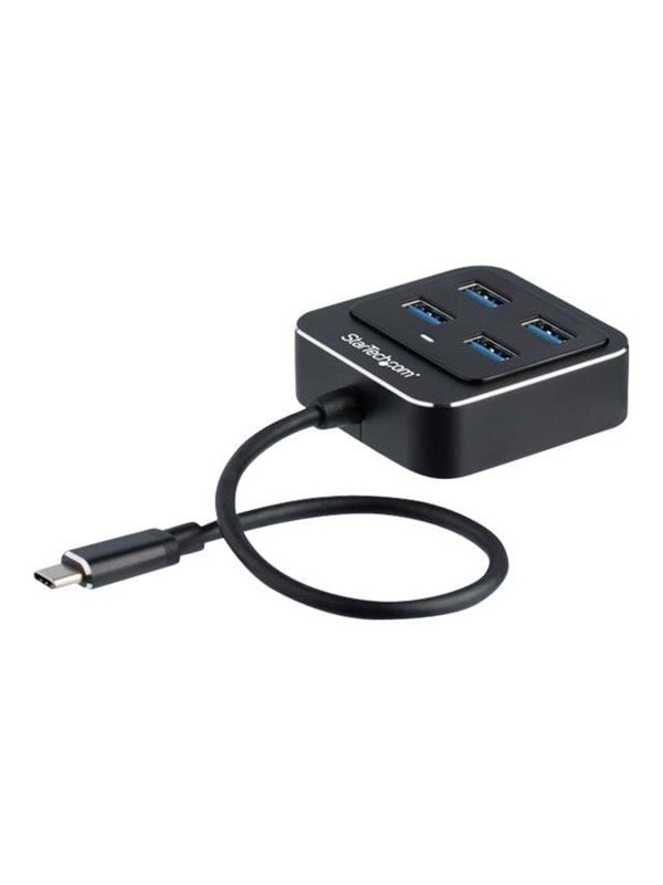 StarTech.com USB-C Hub 4-Port USB Hub - USB 3.2 - 4 porte - Svart