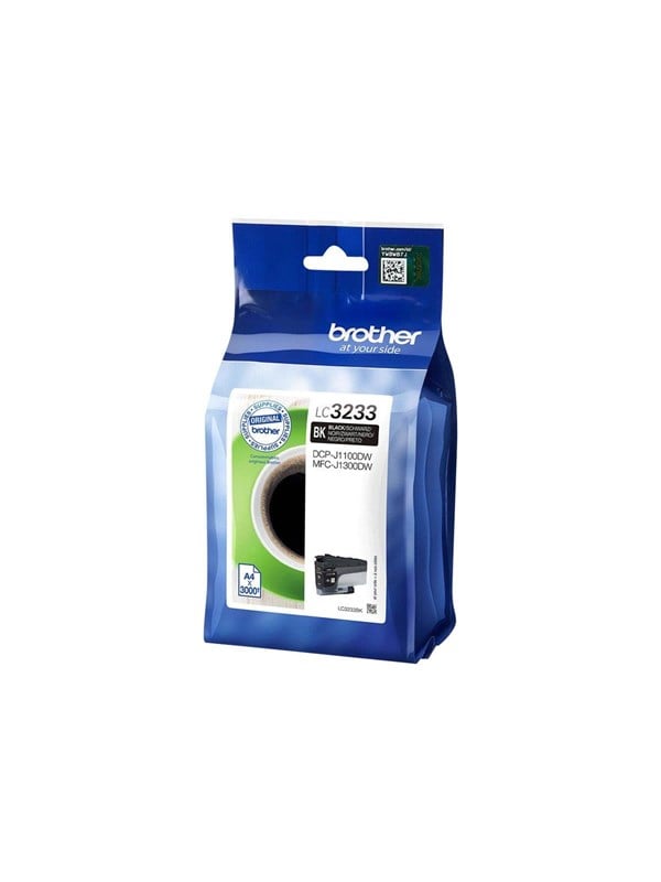 Produktfoto för Brother Bläckpatron LC3233BK Svart
