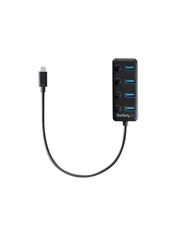 StarTech.com USB-C Hub 4-port USB Hub - USB 3.2 - 4 porte - Svart