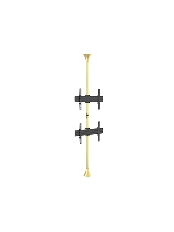 Multibrackets M Floor to Ceiling Mount Pro MBFC2U Brass - Max 30 kg - recommended for 65"