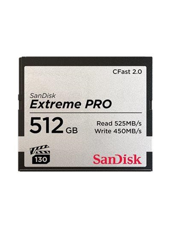 SANDISK Extreme Pro CFast 2.0 - 525MB/s - 512GB