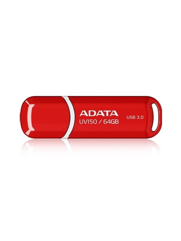 A-Data DashDrive UV128 - Röd - 64GB - USB-minne