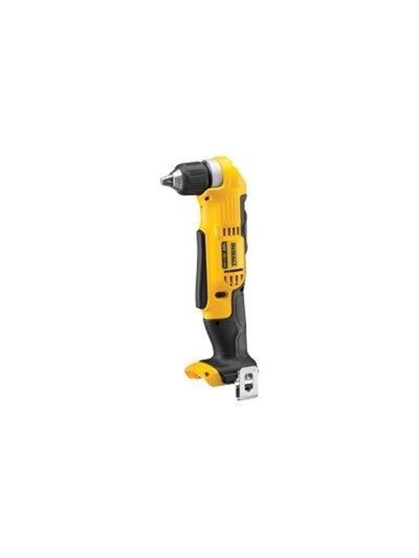 Produktfoto för DeWALT DCD740N-XJ - Vinkelborr/skruvdragare - sladdlös - 360 W - 2 hastigheter - nyckellös chuck 10 mm - 33 N·m - inget batteri - 18 V - SOLO