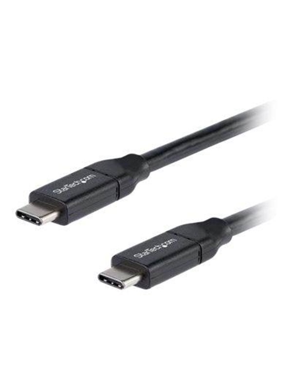StarTech.com 0.5m USB C to USB C Cable - 5A PD - USB 2.0 USB-IF Certified - USB-C cable - 50 cm