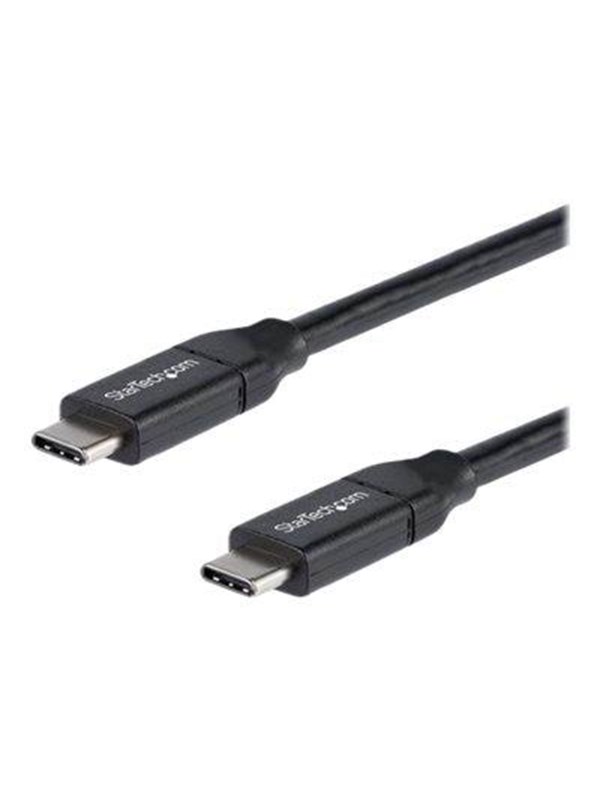 StarTech.com 2m 6ft USB C to USB C Cable - 5A PD - USB 2.0 USB-IF Certified - USB-C cable - 2 m