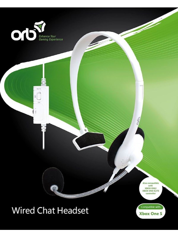 Orb Wired Chat Headset Wired Headset Microsoft Xbox One S