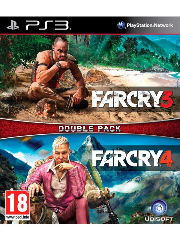Far Cry 3 Far Cry 4 Double Pack Sony Playstation 3 Samling