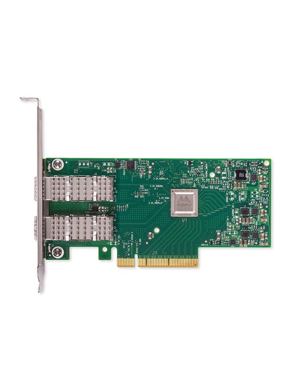 Mellanox ConnectX-4 Lx EN network interface card 25GbE dual-port SFP28 PCIe3.0 x8 tall bracket (MCX4121A-ACAT)