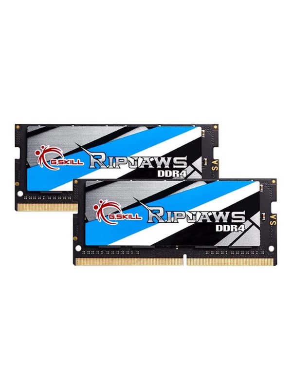 G.skill Ripjaws Sodimm Ddr4 2666 16gb Cl19 Dual Channel 2 Pcs Intel Xmp Svart