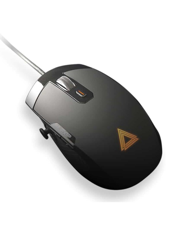 Lexip Pu94 - Gamingmus - Laser - 6 knappar - Svart