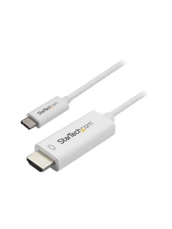StarTech.com USB-C - HDMI - 1m - Vit