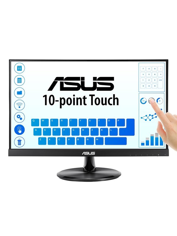 Produktfoto för 21" ASUS VT229H - 1920x1080 (FHD) - IPS - Touchscreen - 5 ms - Skärm