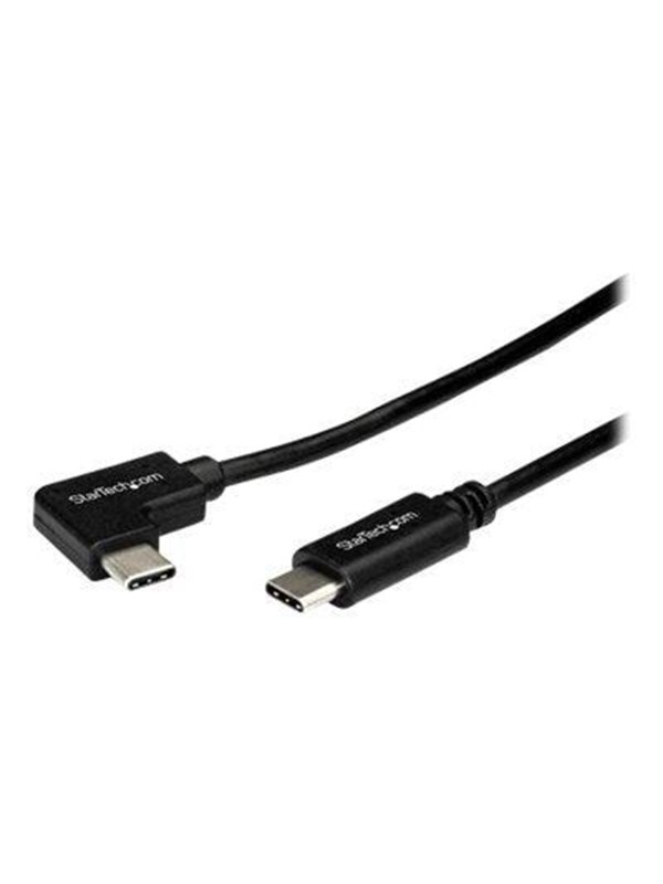 StarTech.com Right-Angle USB-C Cable - M/M - 1 m (3 ft.) - USB 2.0 - USB-C cable - 1 m