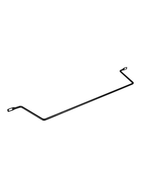Horizontal Cable Lacing Bars with 4 in. Offset for Racks - rack cable management lacing bar - 1U