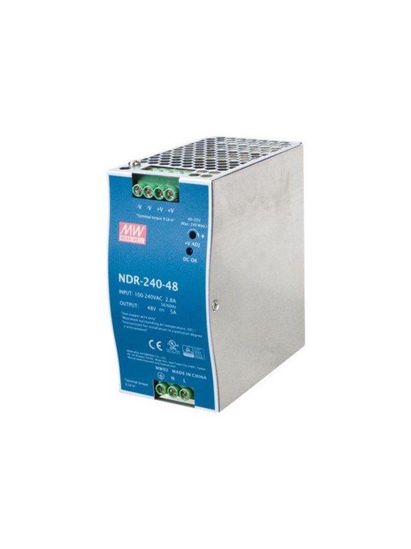 PLANET MEAN WELL DR-240-48 Strömförsörjning - 240 Watt - ATX - 80 Plus