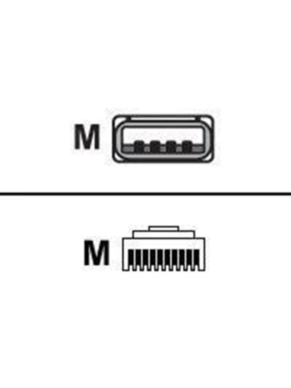 Zebra CABLE SHIELD USB SER A CONNECT