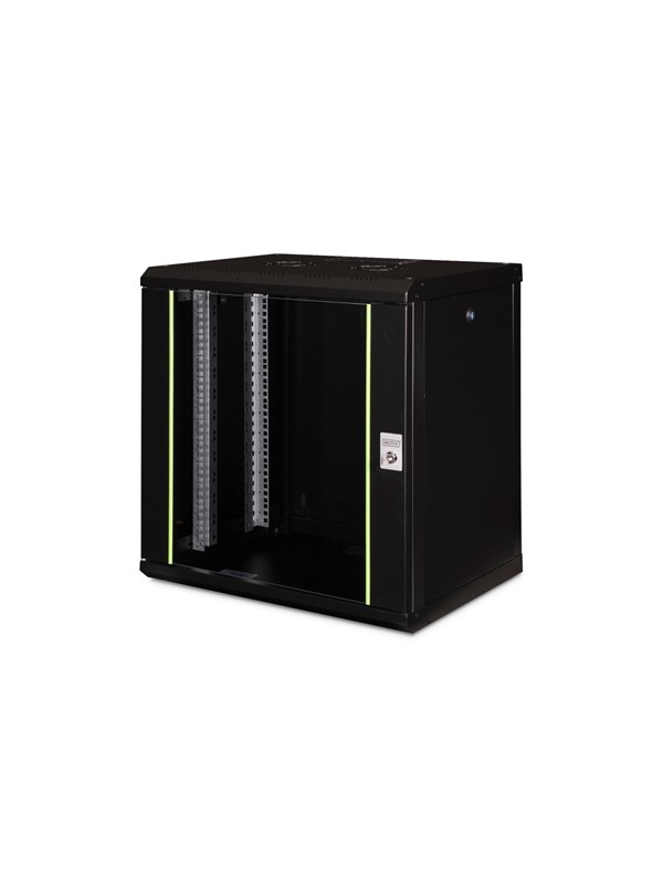 DIGITUS DN-19 12-U-SW - 12U - Wall Mount Rack Cabinet
