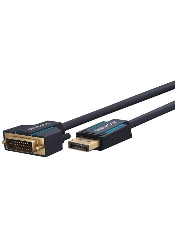 ClickTronic DisplayPort/DVI Adapter Cable 2m