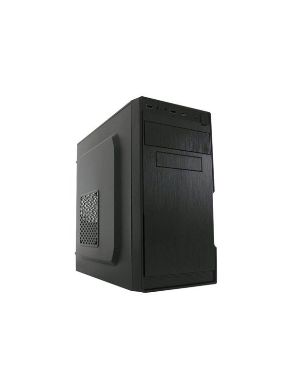 LC Power 2014MB - micro tower - micro ATX - Chassi - Tower - Svart