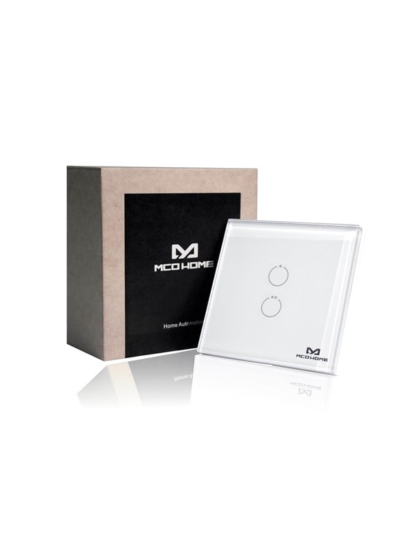 MCO Home Glass Touch Switch GEN5 (2 Buttons)