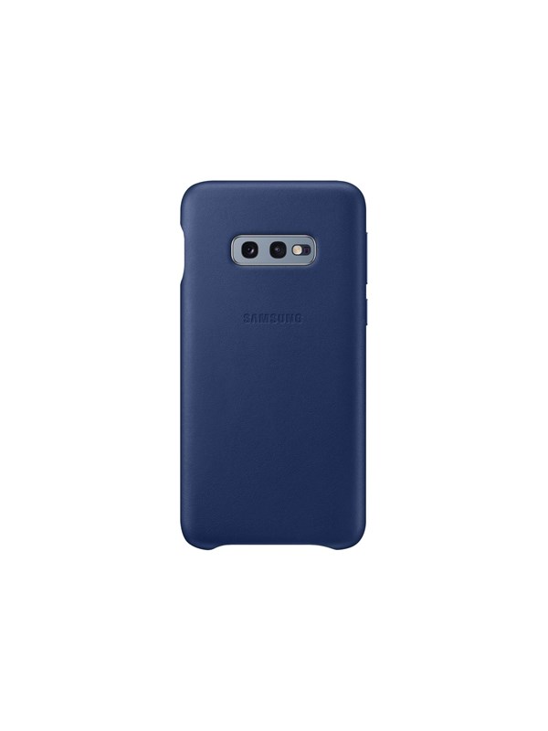 Samsung Galaxy S10e Leather Cover Blue