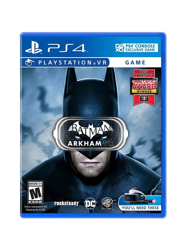 Batman Arkham Psvr Sony Playstation 4 Samling