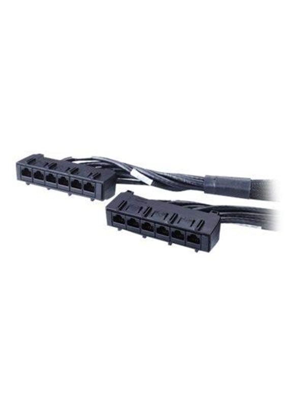 APC Data Distribution Cable - network cable - 15.2 m - black - Svart - 15m