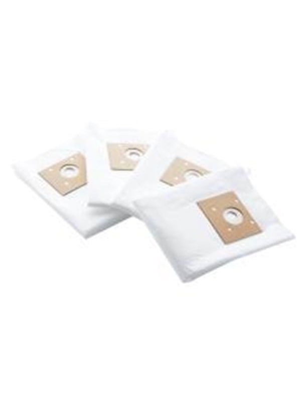 Produktfoto för Nilfisk 107417196, Dammpåse, Fleece, 50 l, Nilfisk, 5 styck