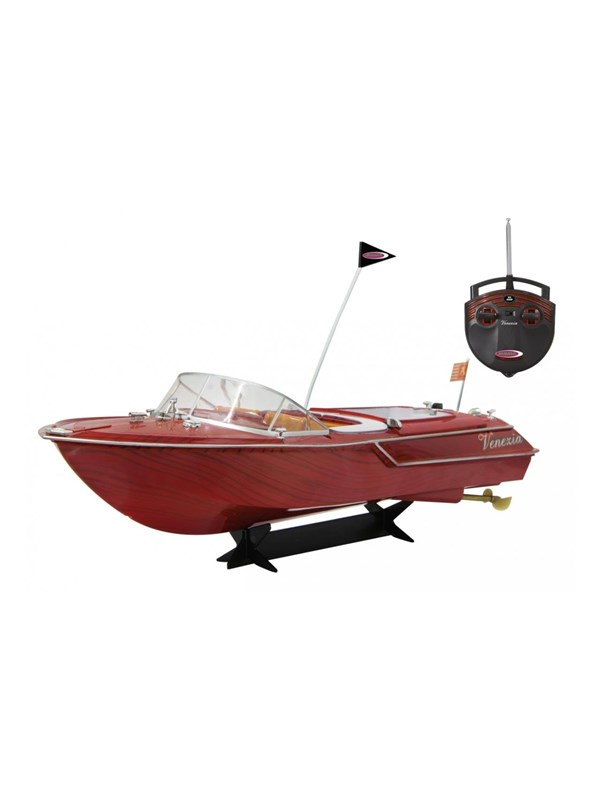 Jamara - Venezia Boat Wooden look 40Mhz - 770 g