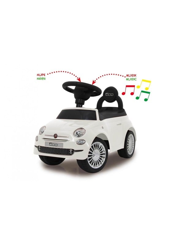 Jamara Push Car Fiat 500 white
