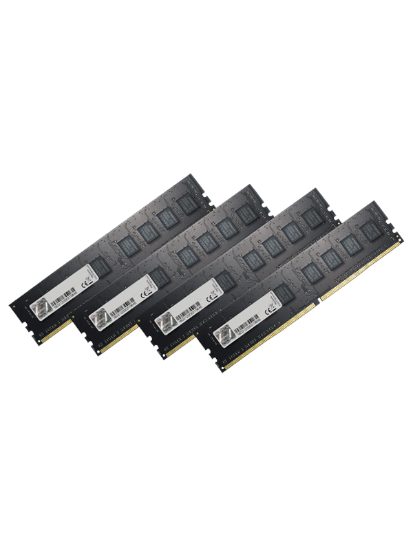 G.skill Value Ddr4 2133 32gb Cl15 Quad Channel 4 Pcs Intel Xmp Svart