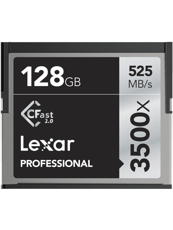 Lexar Professional 3500x Cfast 2.0 525mb/s 128gb