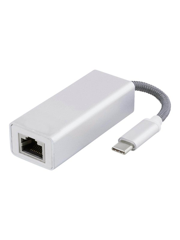 Produktfoto för DELTACO USB-C nätverksadapter