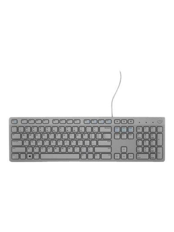 Dell Kb216 Keyboard Us International Qwerty Grey Tangentbord Universal Grå