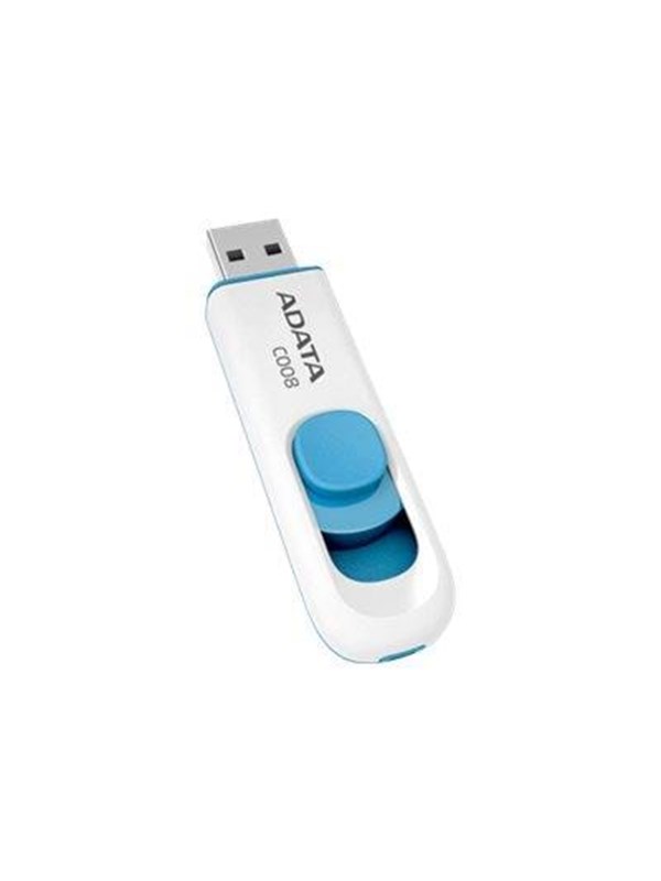 A-Data Classic Series C008 Capless - Vit - 32GB - USB-minne