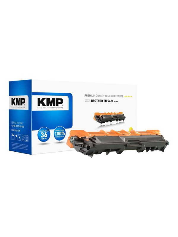 KMP B-T60A - yellow - toner cartridge (alternative for: Brother TN242Y)