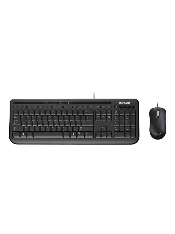Microsoft Wired Desktop 600 Tastatur & Mus Set Polska