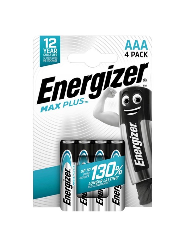 Energizer Max Plus AAA 4-Pack