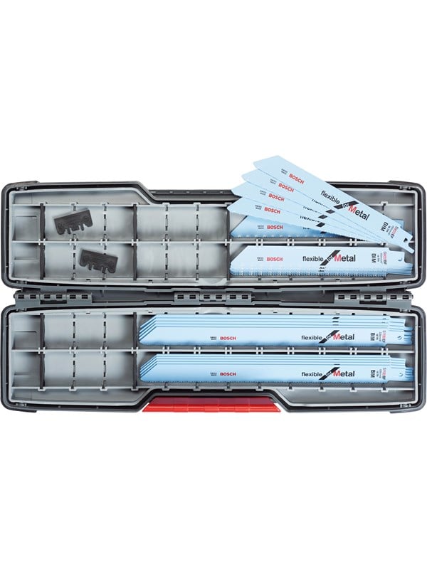 Bosch Tigersågblad ToughBox 20-delars sats Top Seller S 922 EF (5x); S 922 BF (5x); S 1122 EF (5x); S 1122 BF (5x)