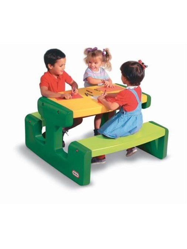 Produktfoto för Little Tikes Stort Picknickbord - Evergreen