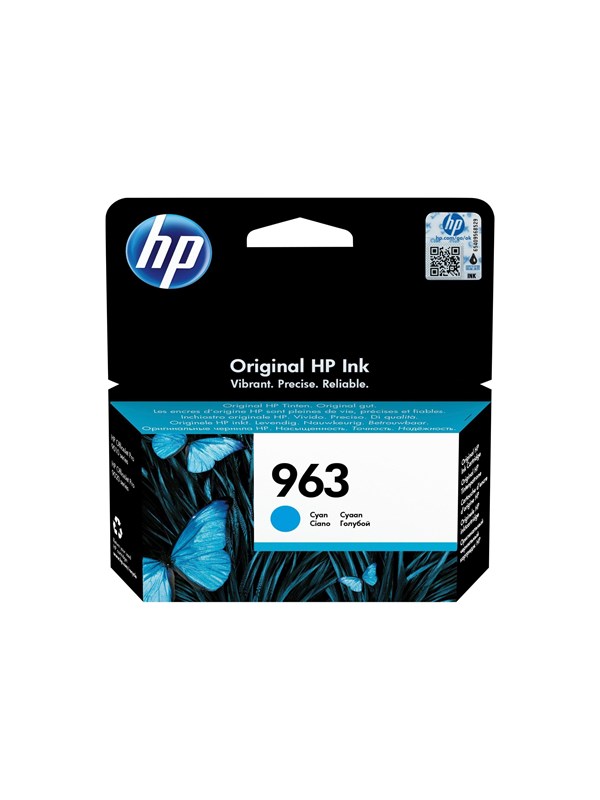 Produktfoto för HP Bläckpatron 3JA23AE 963 Cyan