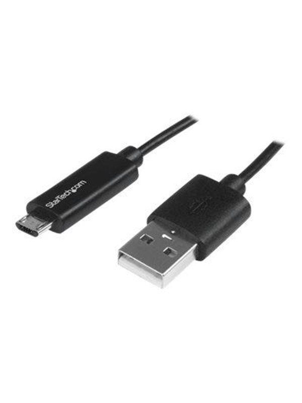 StarTech.com Micro-USB Cable with LED Charging Light - M/M - USB cable - 1 m