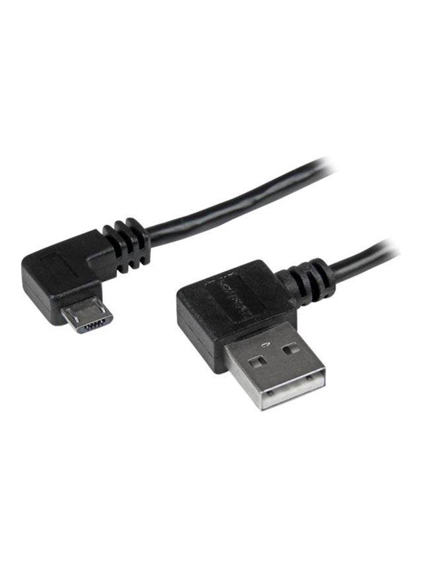 StarTech.com Micro-USB Cable with Right-Angled Connectors - M/M - USB cable - 2 m