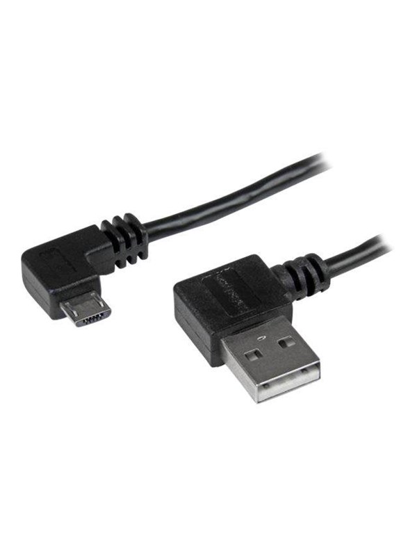 StarTech.com Micro-USB Cable with Right-Angled Connectors - M/M - USB cable - 1 m